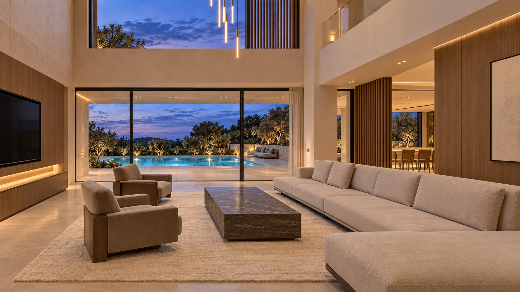 Villa Áurea — vista del proyecto