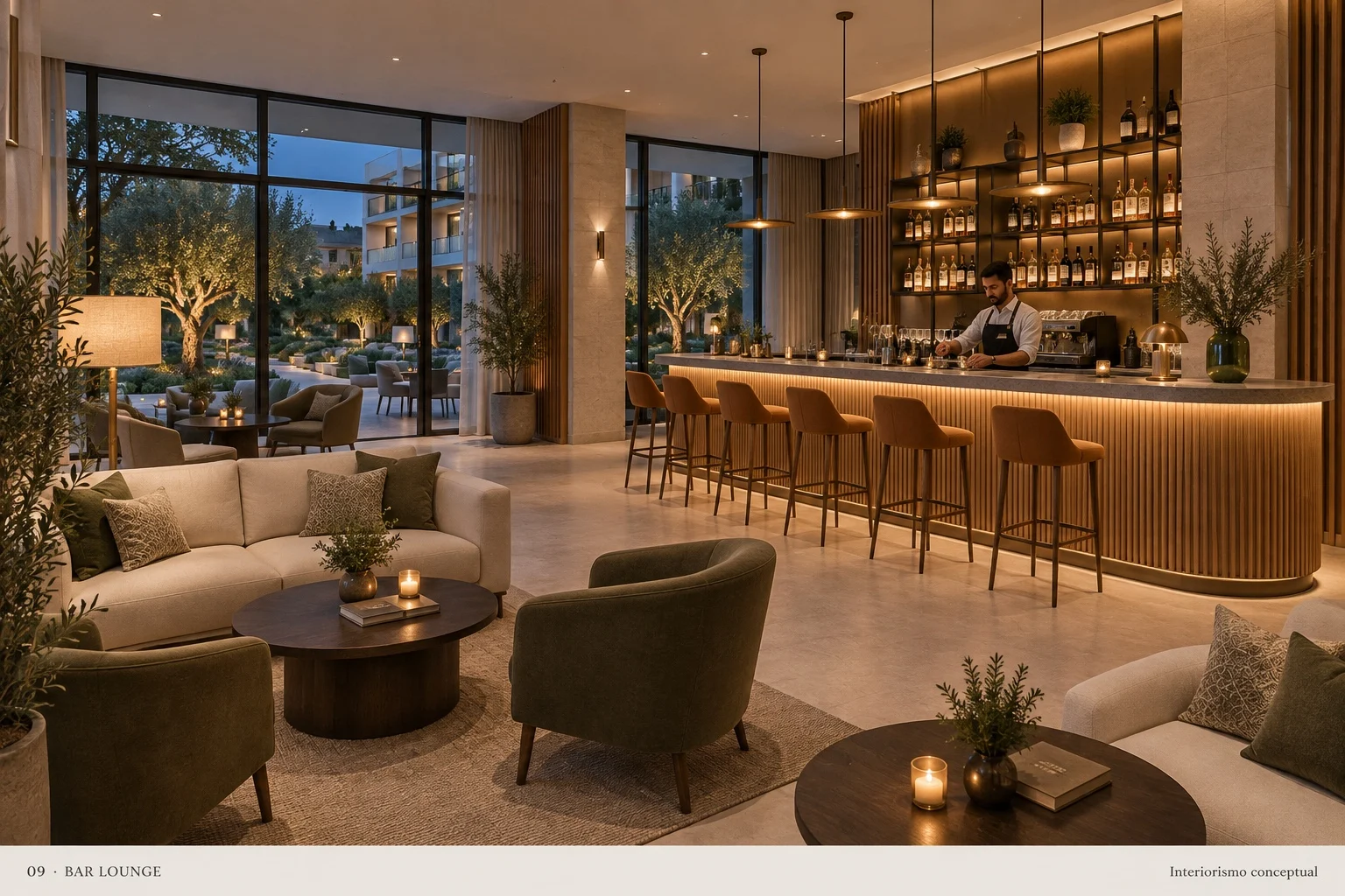 Hotel Cambrils — vista del proyecto
