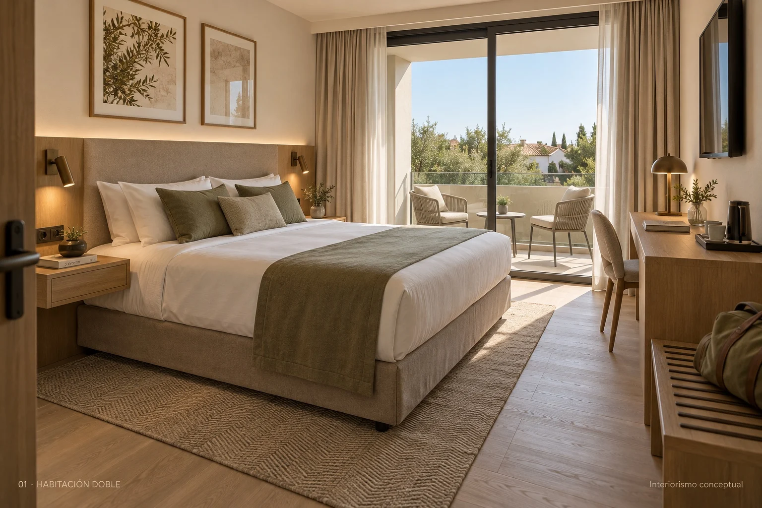 Hotel Cambrils — vista del proyecto