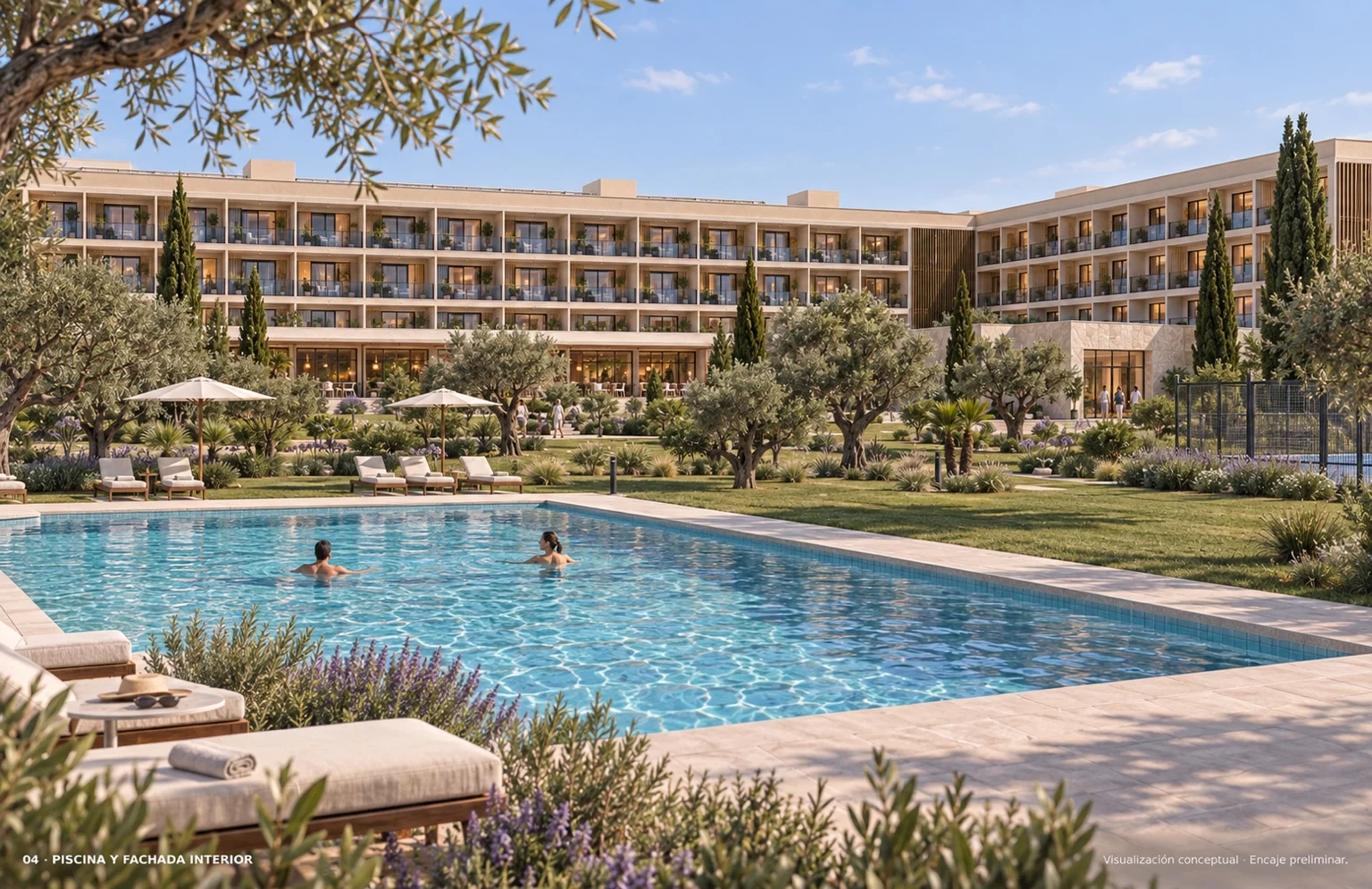 Hotel Cambrils — vista del proyecto