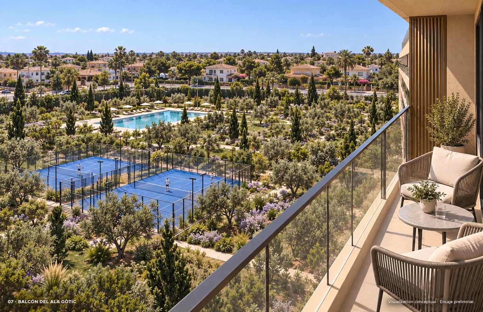 Hotel Cambrils — vista del proyecto