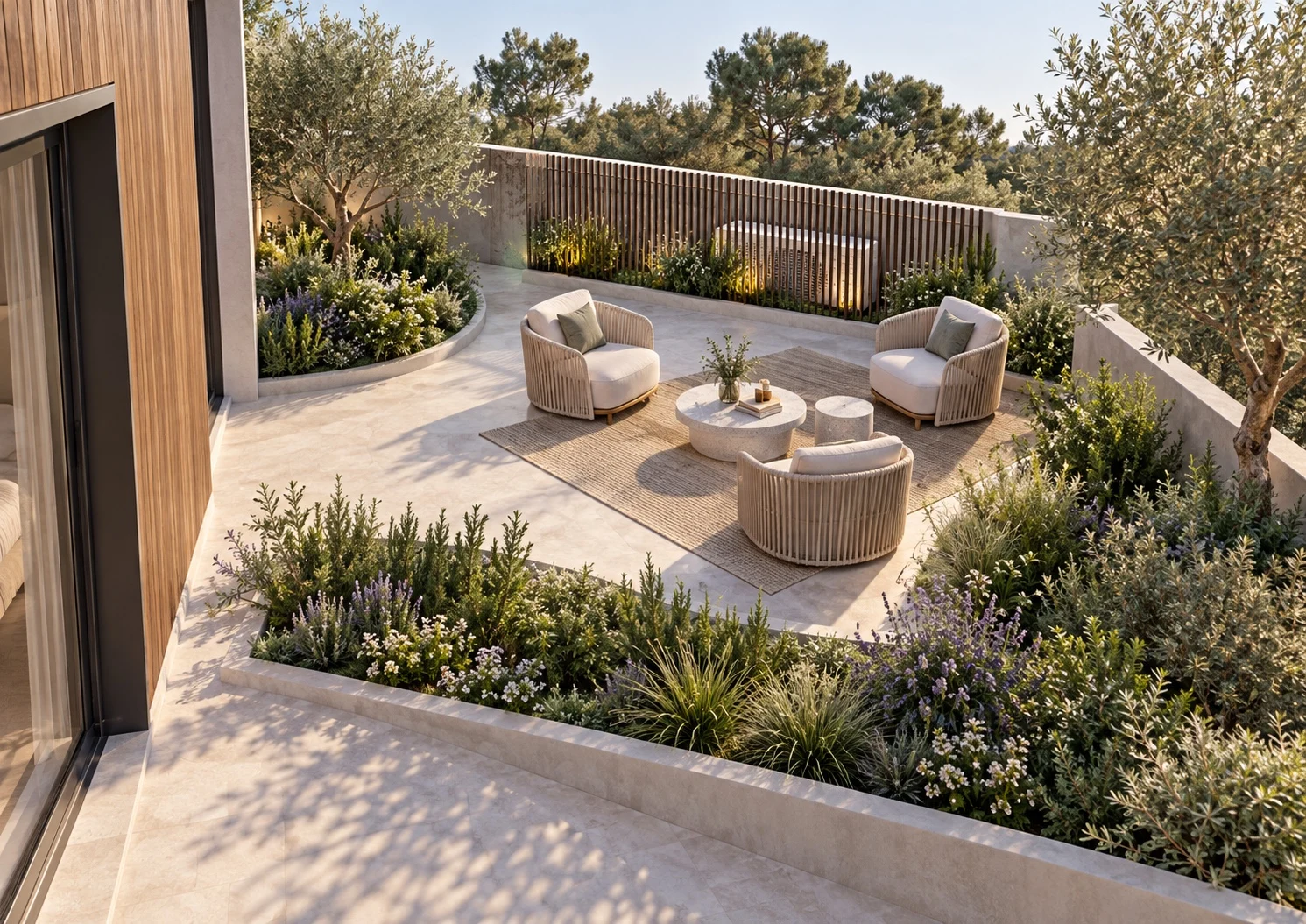 Villa Solemne — vista del proyecto