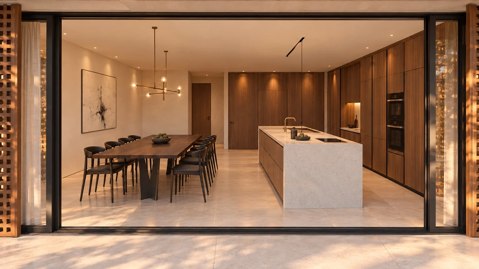 Villa Solemne — vista del proyecto