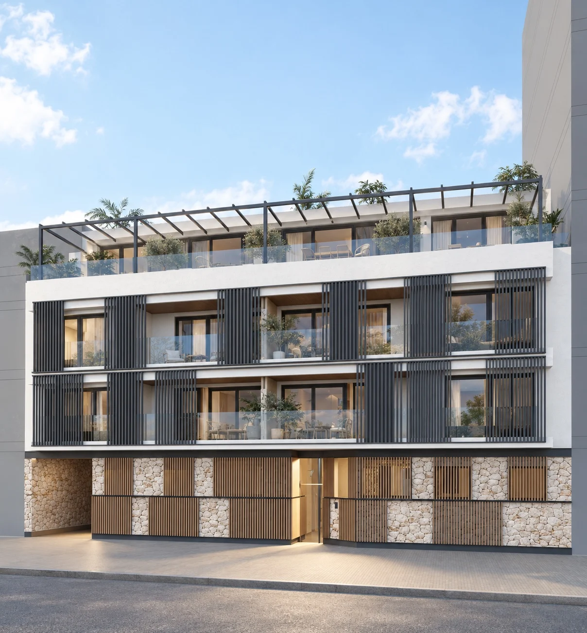 Jardins de Son Ferragut — vista del proyecto