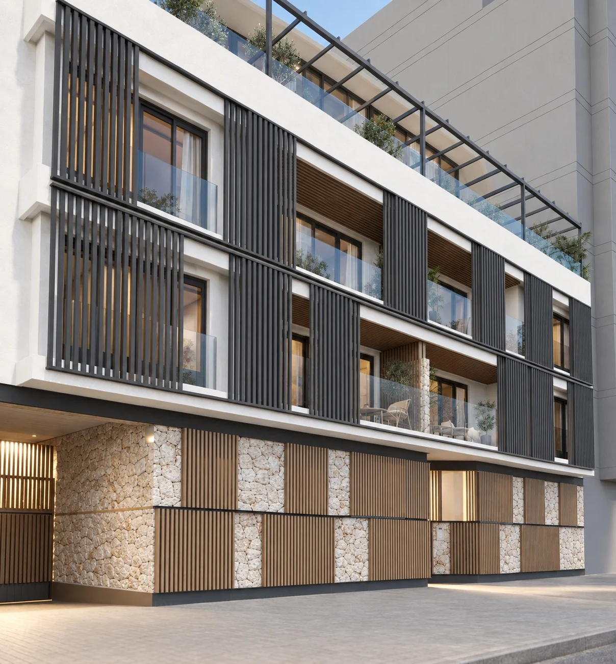 Jardins de Son Ferragut — vista del proyecto