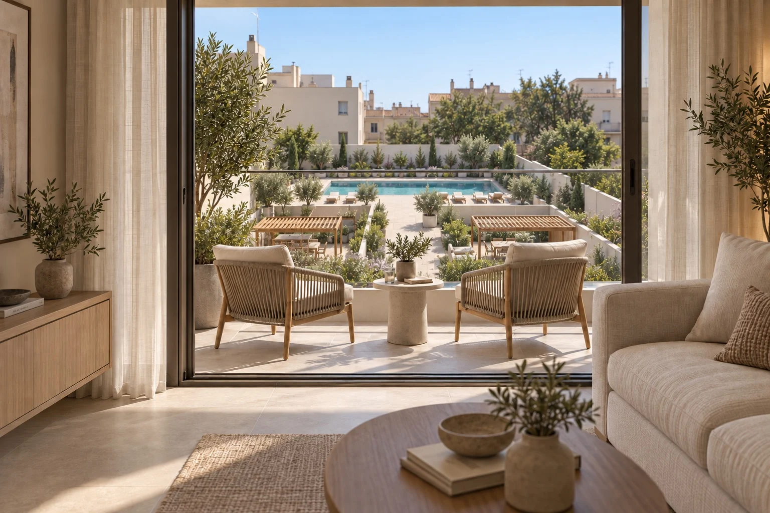 Jardins de Son Ferragut — vista del proyecto